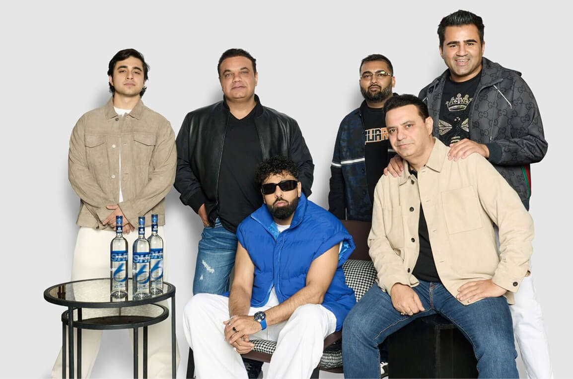 Cartel Bros x Badshah Cartel Bros and Badshah collaboration for Shelter 6 premium vodka brand